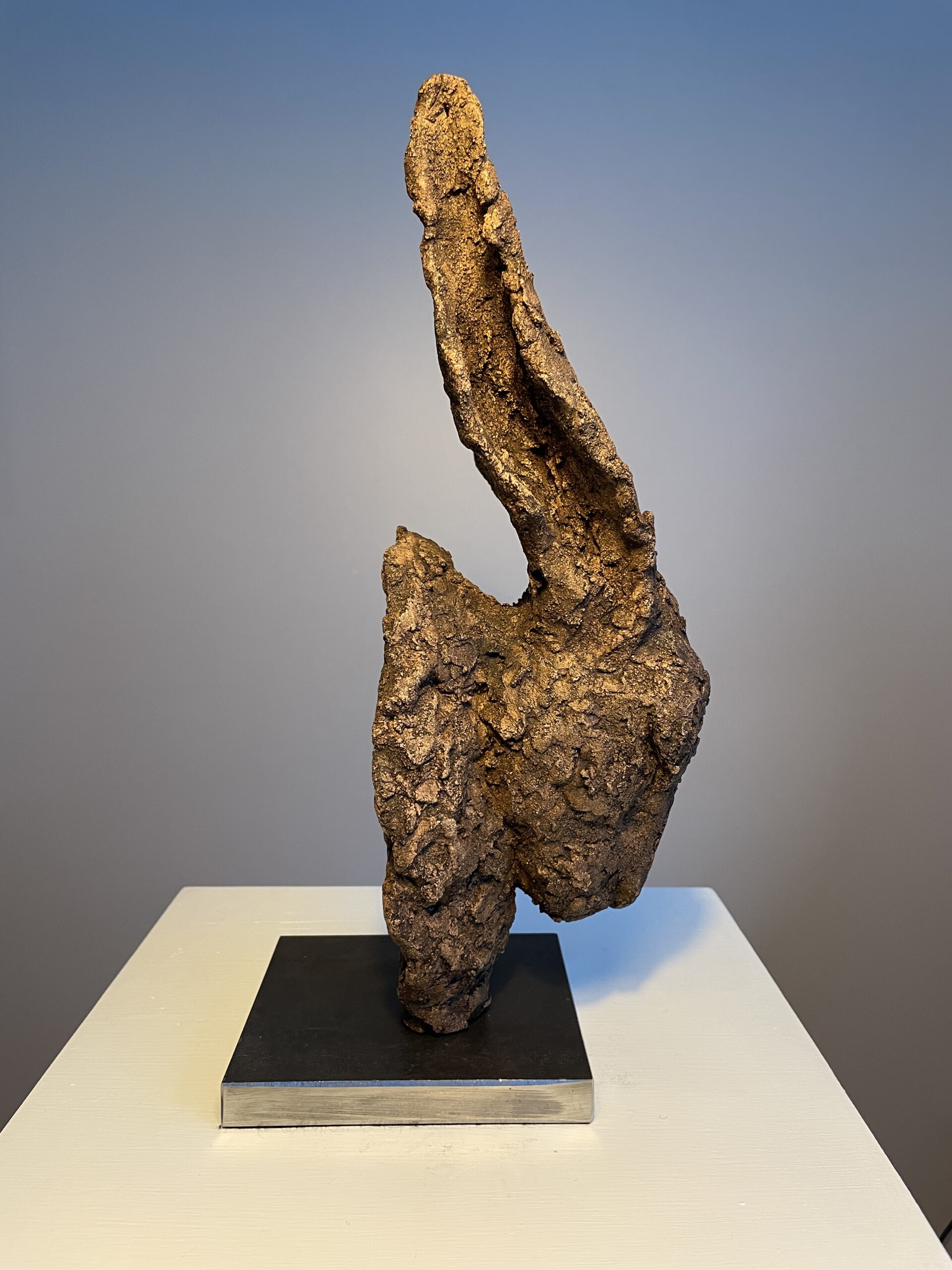 Resting Hare — ceramic sculpture